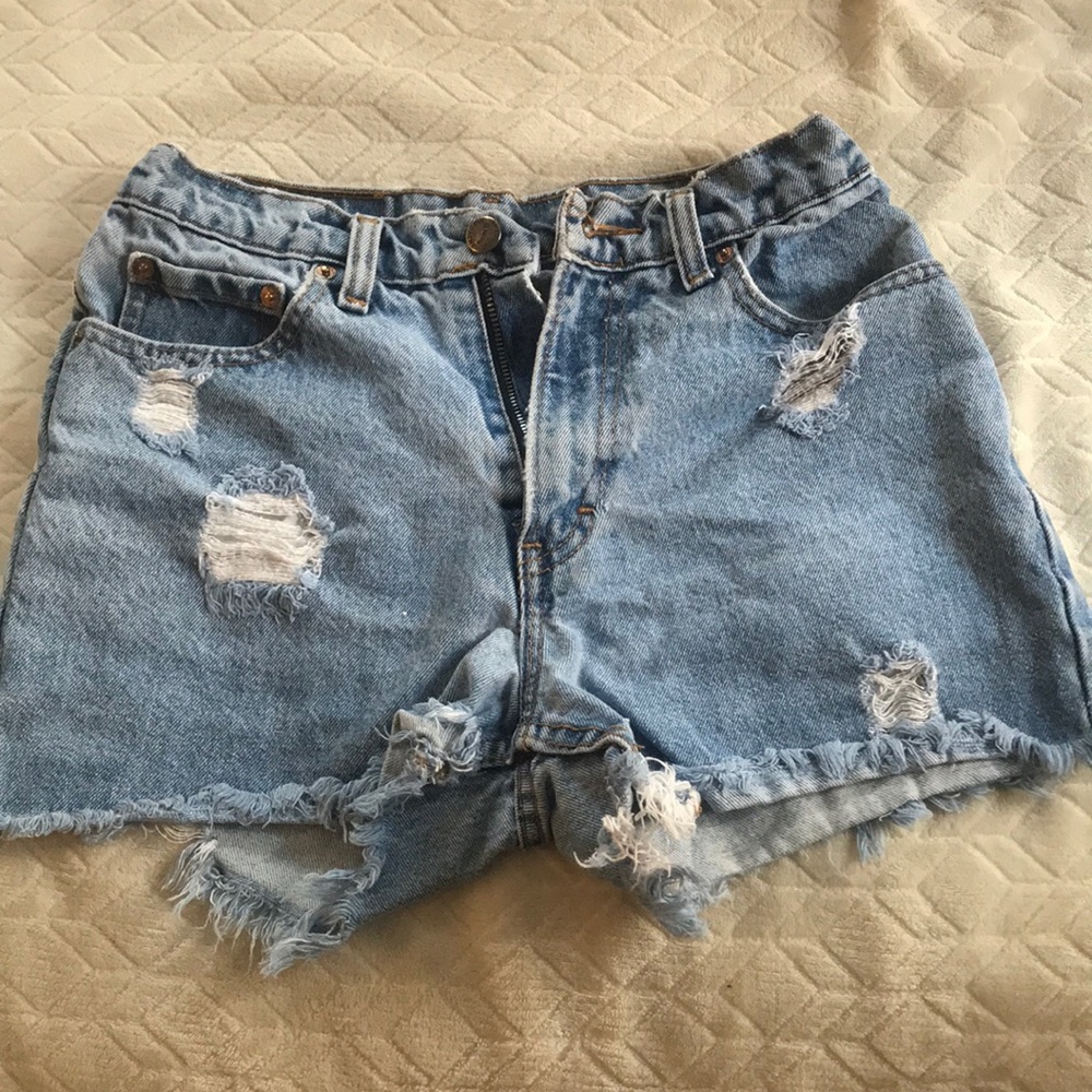 Jean shorts